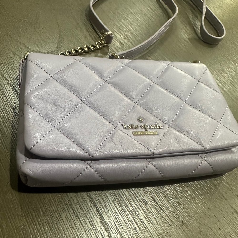 kate spade Quilted Lavender Small Crossbody & Satchel